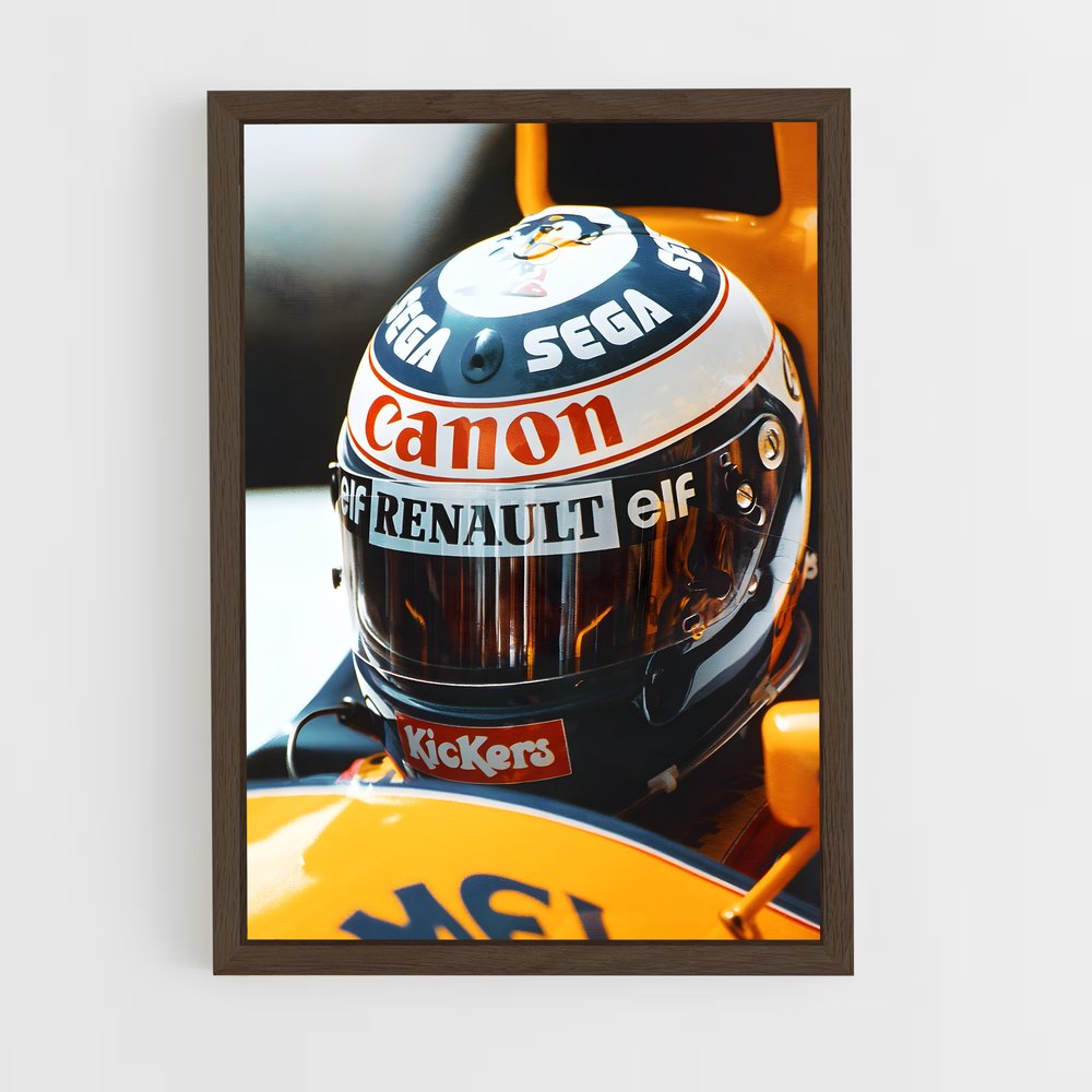 Poster Pilote d'Avant-garde – affiche Voitures de Formule 1 (vue 5)